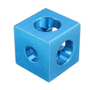 Machifit Three Way Cube Connector for 2020 V-slot Aluminum Extrusions Profile Blue