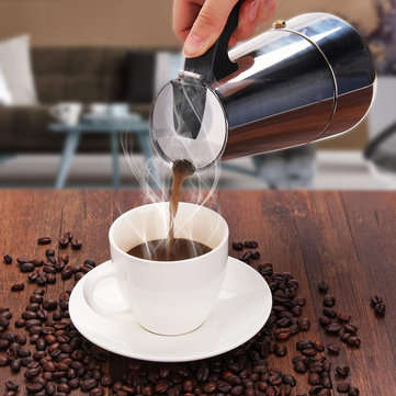 9 Cup Espresso Percolator Coffee Stovetop Maker Moka Latte Pot Stove
