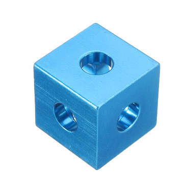 Machifit Three Way Cube Connector for 2020 V-slot Aluminum Extrusions Profile Blue