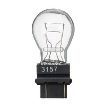 10PCS T25 3157 P27/7W Halogen Lights Bulb Tail Brake Backup Reverse Turn Signal Lamp Warm White