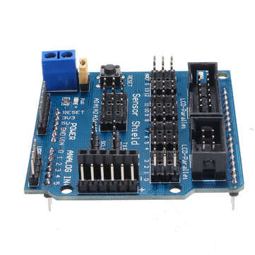 UNO R3 Sensor Shield V5 Expansion Board Geekcreit for Arduino - products that work with official Ard