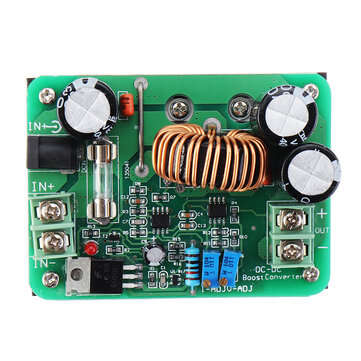 DC-DC 10-60V to 12-80V 600W 10A Boost Converter Step Up Voltage Regulator Power Supply Module Transf