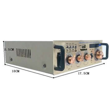 bluetooth 600W Hifi Home Car With Power Amplifier Mini Small Power Amplifier Av Amplifier 2.0 Booksh