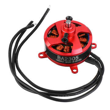 Racerstar RC Brushless Motor BA2305 1600KV Support 1S 2S 3S 8060 9050 Prop for Fixed Wing RC Airplan