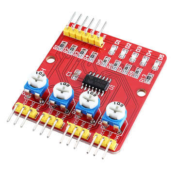 4CH Channel Infrared Tracing Module Patrol Four-way Sensor For Car Robot Obstacle Avoidance