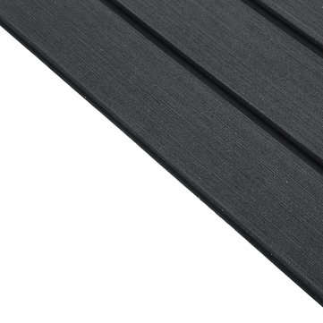 Marine Flooring Faux Teak EVA Foam Boat Decking Sheet Grey+Black 2400x600x6mm
