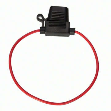 5pcs In Line Standard Blade Fuse Holder Splash Proof for 12V 30A Fuses Car Bike