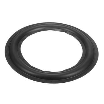 6" Inch Black Soft Speaker Rubber Surrounds Horn Ring Repair Kit Universal