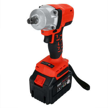600Nm 89800mAh 1/2`` Cordless Impact Wrench Power Driver Electric Wrench Socket