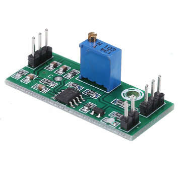 LM393 Voltage Comparator Module Signal Waveform Adjustable High Low Level/Load Drive Dual Channel 4.