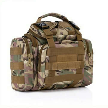 900D Oxford Waterproof Tactical Bag Fishing Tackle Bag Shoulder Bag (COLOR.: CPCAMOUFLAGE)