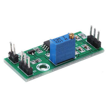 LM393 Voltage Comparator Module Signal Waveform Adjustable High Low Level/Load Drive Dual Channel 4.