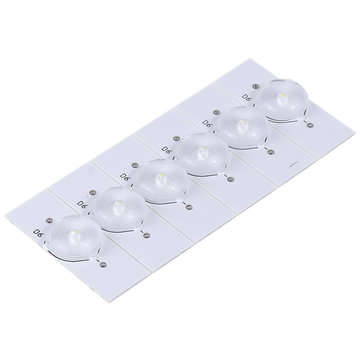 20pcs 3V SMD Lamp Beads with Optical Lens Fliter and 2M Wire for 32-65 inch LED TV Repair