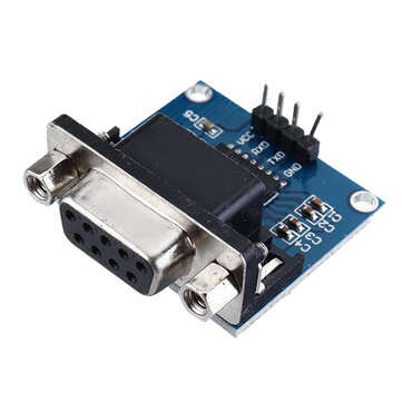 DC5V MAX3232 MAX232 RS232 To TTL Serial Communication Converter Module With Jumper Cable Geekcreit f