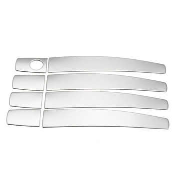 8PCS Stainless Steel Exterior Door Handle Cover Trim Universal For Vauxhall Opel Chevrolet Cruze Bui