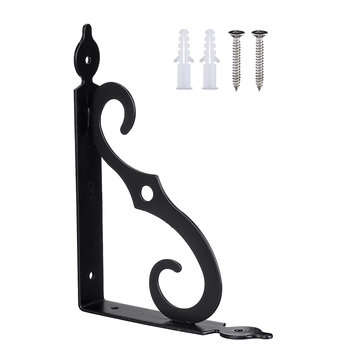 Wall Mounted L Shaped Angle Bracket Multifuntional Brace Shelf Furniture Brackets  (TYPE: 2GATEN)