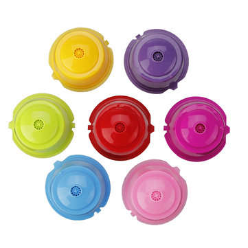 7Pcs/Set Colorful Refillable Coffee Capsule Cup Reusable Coffee Pods for Nescafe Dolce Gusto Brewer