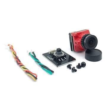 EWRF e7087U 5.8G 48CH Pitmode/25mW/100mW/200mW Adjustable FPV VTX With 1/2.7`` Supe... (COLOR2: RED)