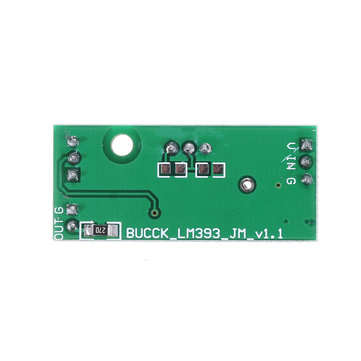 LM393 Voltage Comparator Module Signal Waveform Adjustable High Low Level/Load Drive Dual Channel 4.