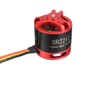 Racerstar BR2212 1400KV 2-4S Brushless Motor for RC Airplane Model