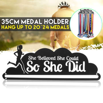 WR Runner`s Medal Holder She Believes She Could File Holder Hang Up To 20~24 Medals