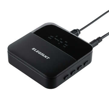 bluetooth 5.0 Transmitter Receiver Wireless Audio Adapter 20m Range with 3.5mm Digital Optical Tosli