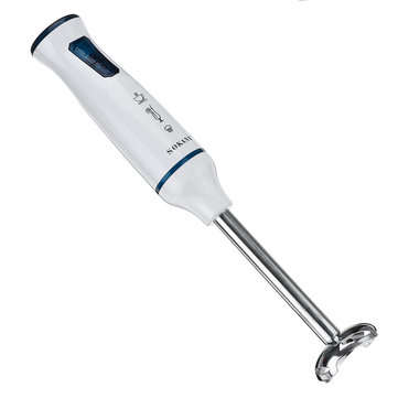 500W Hand Blender Stainless Steel 4 Blades Electric Fruit Mixer Smoothie Maker