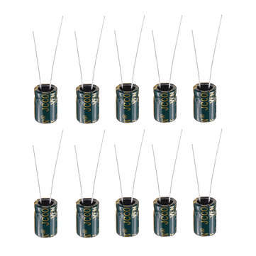 50pcs 16v 470uf High Frequency Low ESR Radial Electrolytic Capacitor