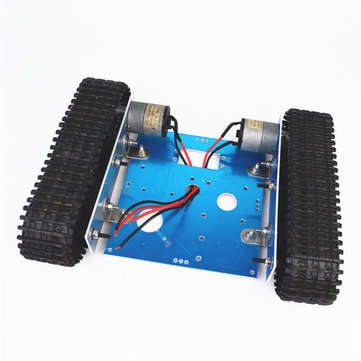 Small Hammer Aluminium DIY RC Robot Car Tank Chassis With DC9-12V  Motor For