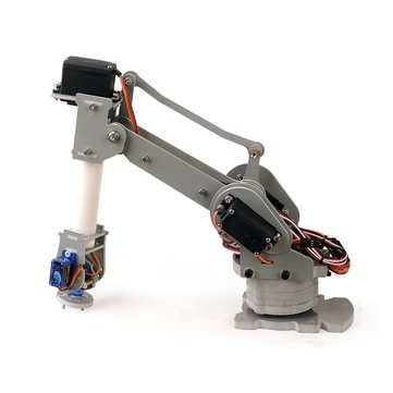 6-axis Metal Palletizing Robot Arm Structure DIY Kit with Servos for