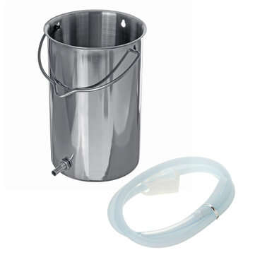 2L Non-Toxic Stainless Steel Enema Bucket Tools Kit Douche 2M Tube Reusable Medical Detox Enema Buck