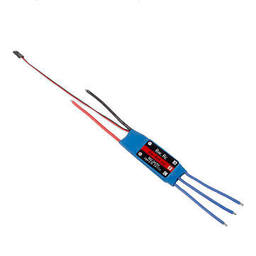 RW.RC 40A Brushless ESC 5V2A BEC 2S 3S for RC Models Fixed Wing Airplane Drone