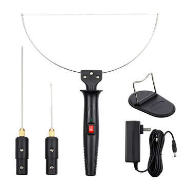 3 In 1 Foam Cutter Electric Cutting Machine Pen Tools Kit 100-240V 18W Styrofoam Cutting Pen with Po