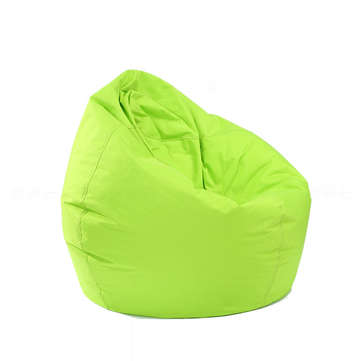 80x90cm Portable Lounge Bean Bag Cover 420D Oxford Waterproof Lazy Sofa Chair Dus... (COLOR1: GREEN)