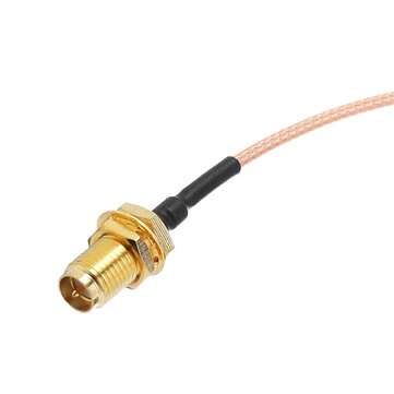 2Pcs10CM Extension Cord U.FL IPX to RP-SMA Female Connector Antenna RF Pigtail Cable Wire Jumper for