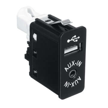 USB AUX In Auxiliary Audio Input Socket Switch Interface Panel For BMW E81 E87 E60 E90 F10 F12 E70 F
