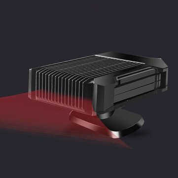150W 12V Cooler Heater Defroster Fan Heater Fan Electronic Air Heater Car Windshield Heater Defogger