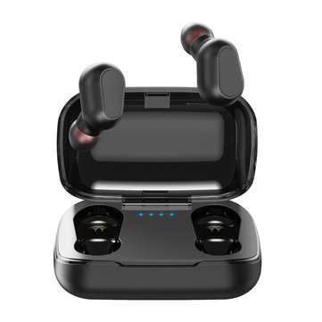 TOPK F22 TWS bluetooth 5.0 True Wireless Earphone LED Display Button Control Sports Headphones With