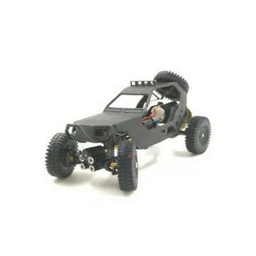 Dasmikro Das87 Das87A03 HO Scale 1/87 4WD Chassis DIY Desert Truck Crawler Kit RC Car
