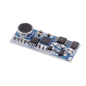 Mini FM Transmitter Module Wireless Microphone Single Channel Board 3-5V 100mW Adjustable Sensitivit
