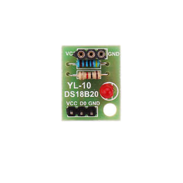 DS18B20 Temperature Sensor Module Temperature Measurement Module Without Chip For  DIY Electronic Ki
