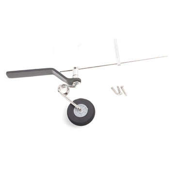 Carbon Fiber Tail Wheel Bracket Set with Wheel For 20~40CC RC Airplane