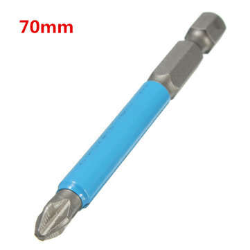 25-150mm Magnetic Hex Anti Slip Screwdriver Bit Long Screw Nut Torx PH2 (SIZE: 70MM)