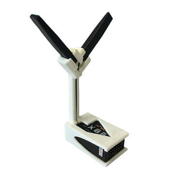 90 Degree V-shape Antenna Mount Holder Stand For Frsky X8R Receiver Antenna Versi... (COLOR.: WHITE)