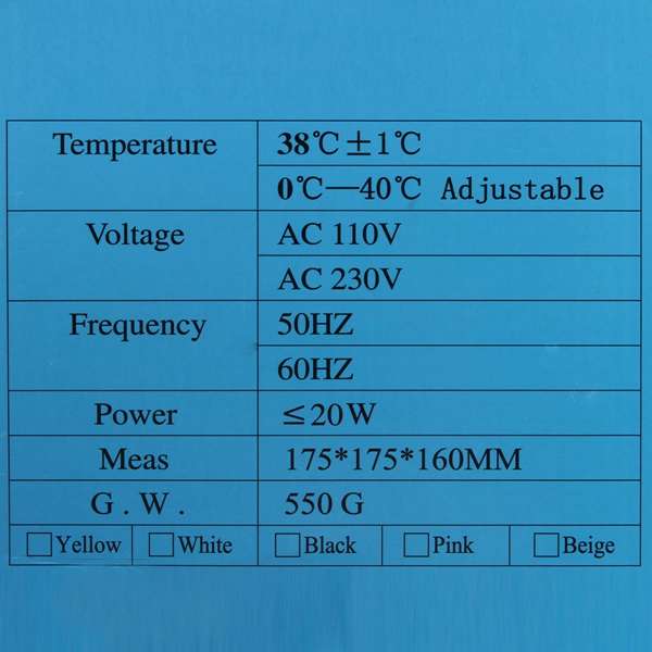 Automatic Eggs Incubator Mini Incubation Equipment 7 Eggs Household Teaching Experiments