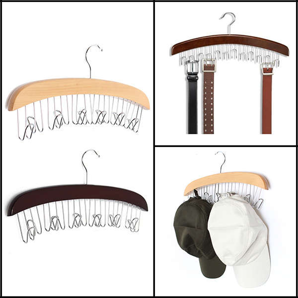 belt tie cap hanger