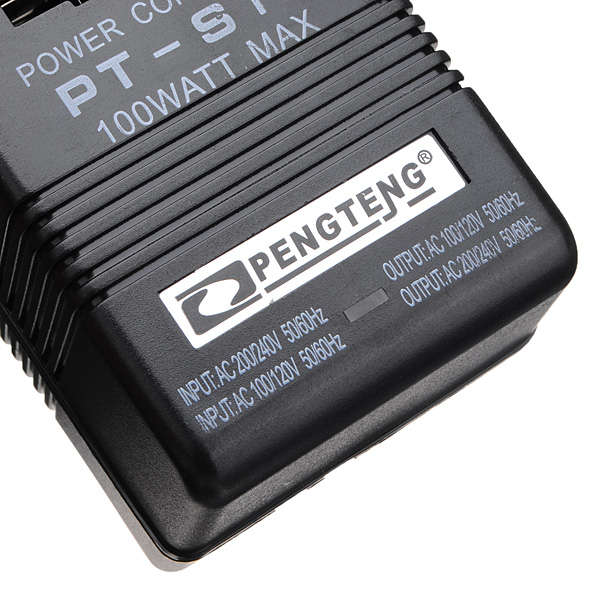 110V to 220V and 220V to 110V Voltage Transformer Converter 100W
