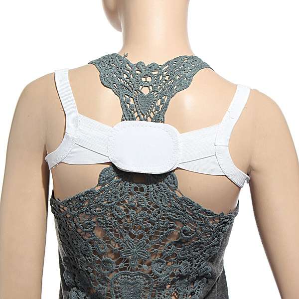 Adjustable Therapy Back Shoulder Brace Support Belt Posture Corrector