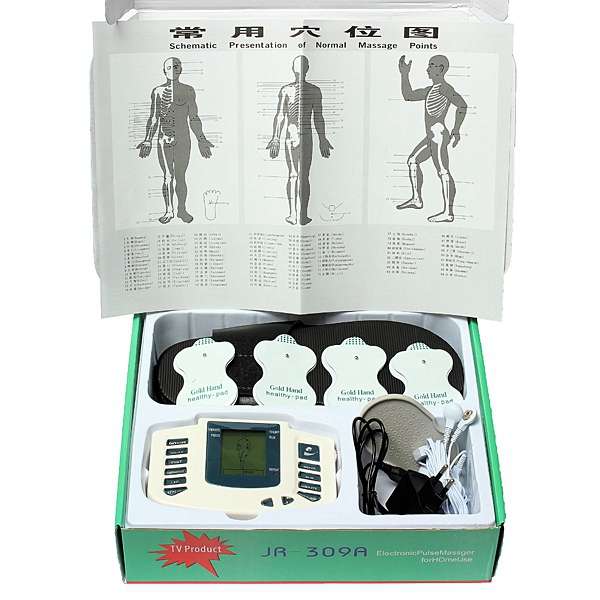 Electronic Digital Full Body Acupuncture Therapy Massager Slipper