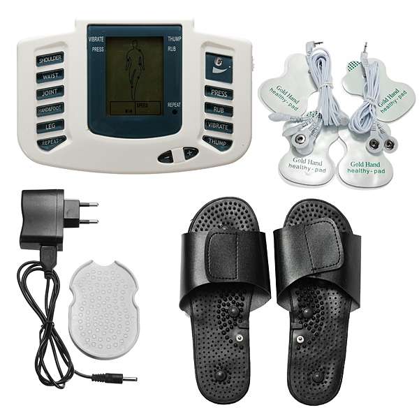 Electronic Digital Full Body Acupuncture Therapy Massager Slipper